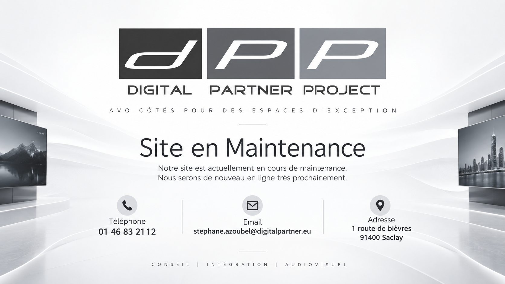 Digital Partner Project - Site en maintenance